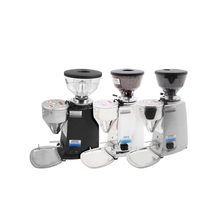 The Mazzer Mini Coffee Grinder with Doser & Short Hopper, Black